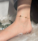 Golden Anklet – Delicate & Chic Foot Jewelry for Women