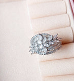 Silver fancy ring with beautiful Design