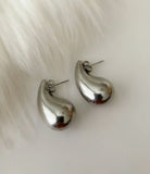 Silver Water Drop Design Earring | Jewelry Online | Jewelry Store - Crazy Women