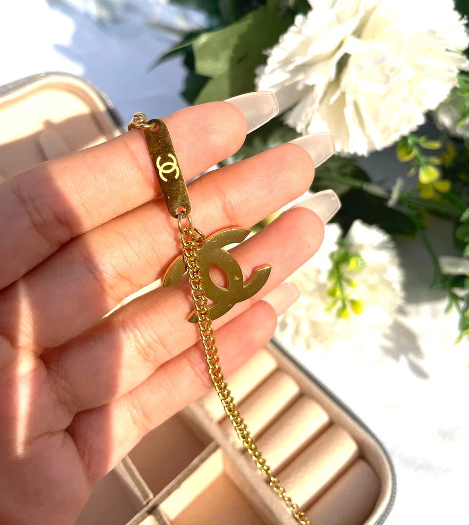 Stainless CC Golden Bracelet | Jewelry Store | Jewelry Shop