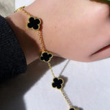 Black Color Gold Bracelet - Crazy Women