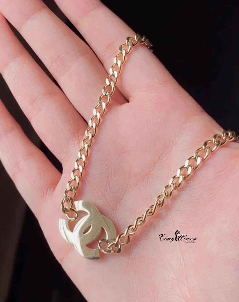 Titanium Chanel Chain Necklace – Luxury Necklaces for Women