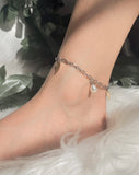 Sterling Silver Anklet – Delicate & Chic Foot Jewelry