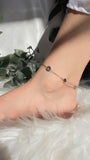 Classic Silver Anklet – Minimalist & Stylish Foot Jewelry