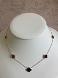 18K Gold Plated Four Leaf Clover Necklace - Crazy Women