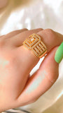 AD Zircon Adjustable Ring