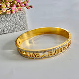 Stainless Golden BVLG Bangle   | Jewelry Store | Jewelry Shop