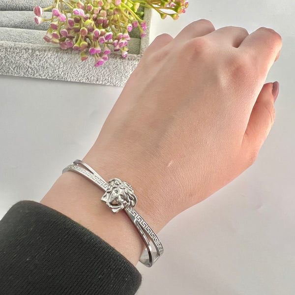 Silver Fancy Ver Bangle    | Jewelry Store | Jewelry Shop