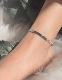 Elegant Silver Snake Anklet – Stylish & Unique Anklet for Girls