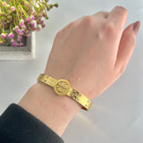 Stainless Full Golden Tory Bracelet | Jewelry Store | Jewelry Shop