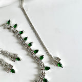 Luxurious Style Light Green drop stone  Set