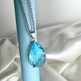 Blue Necklace Pendant 925 Sterling