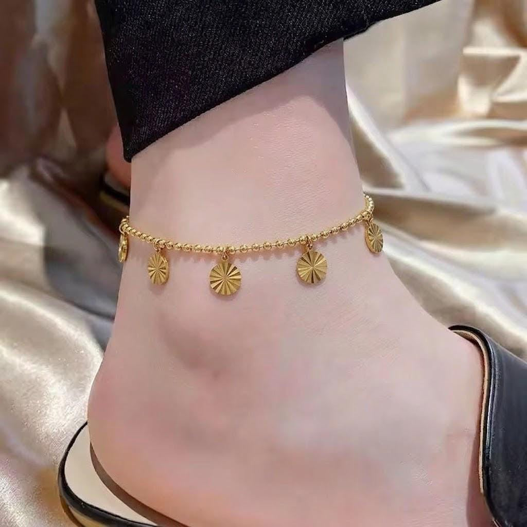 Crazy Women Anklet / Payal - Style 4329081