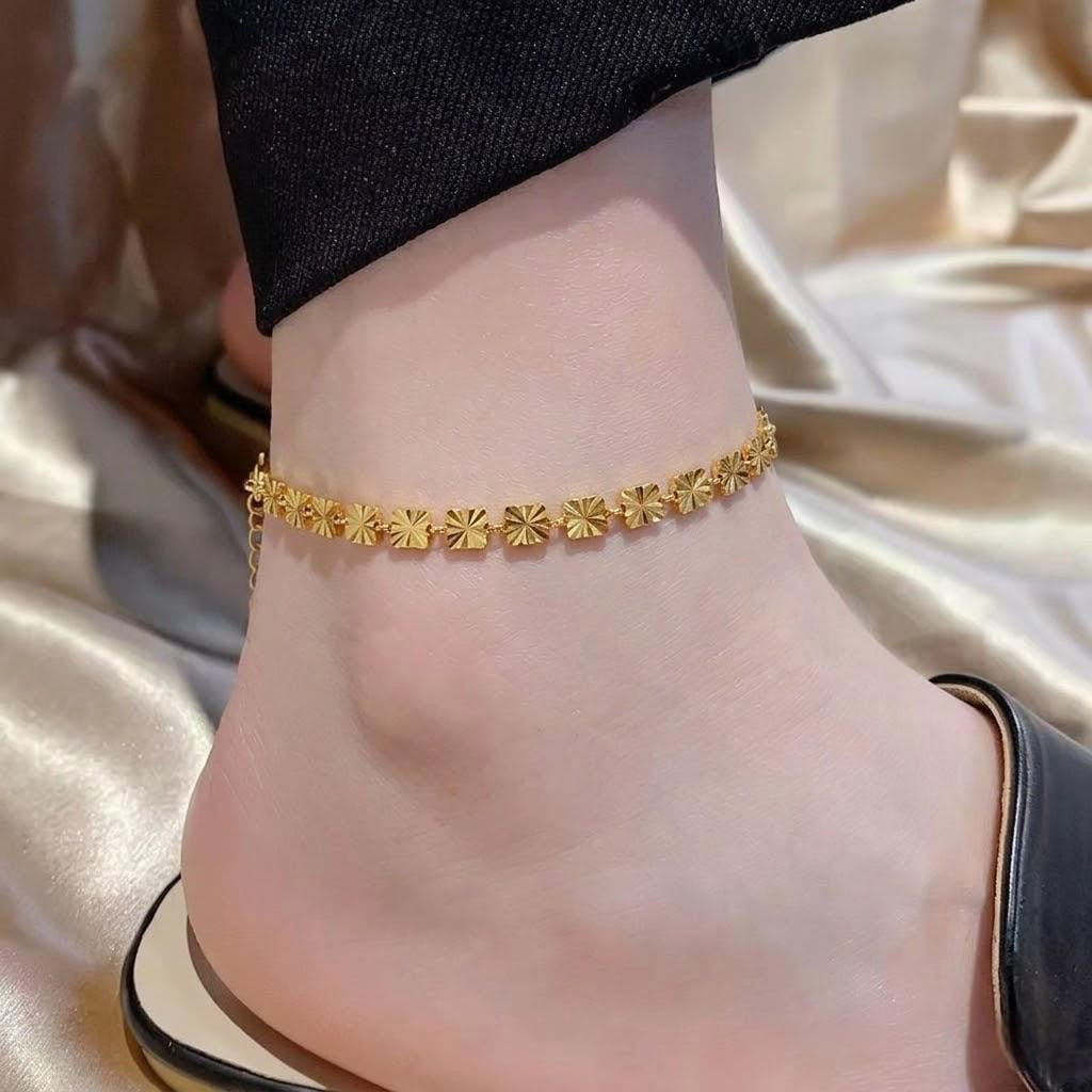 Crazy Women Anklet / Payal - Style 4729053