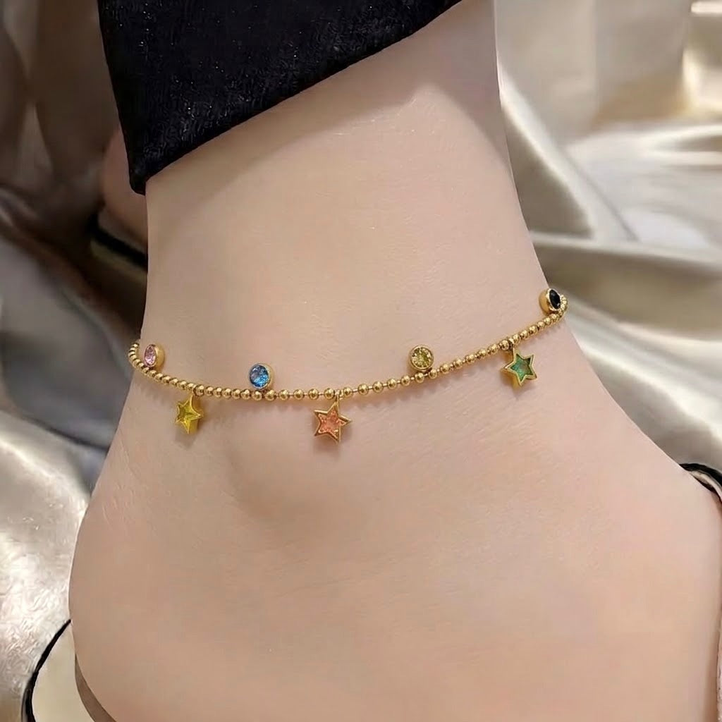 Crazy Women Anklet / Payal - Style 5125043