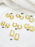 Crazy Women Bali Hoop Earrings - Style 4313096
