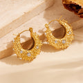 Crazy Women Bali Hoop Earrings - Style 4839062