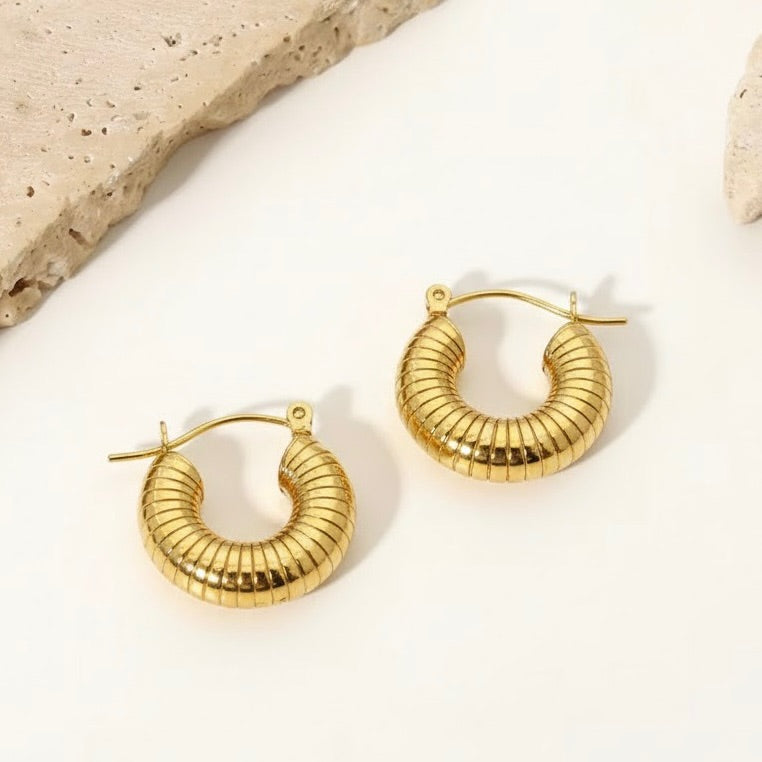 Crazy Women Bali Hoop Earrings - Style 6135074