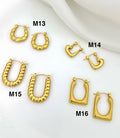 Crazy Women Bali Hoop Earrings - Style 6313075