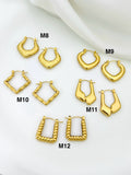 Crazy Women Bali Hoop Earrings - Style 6513097