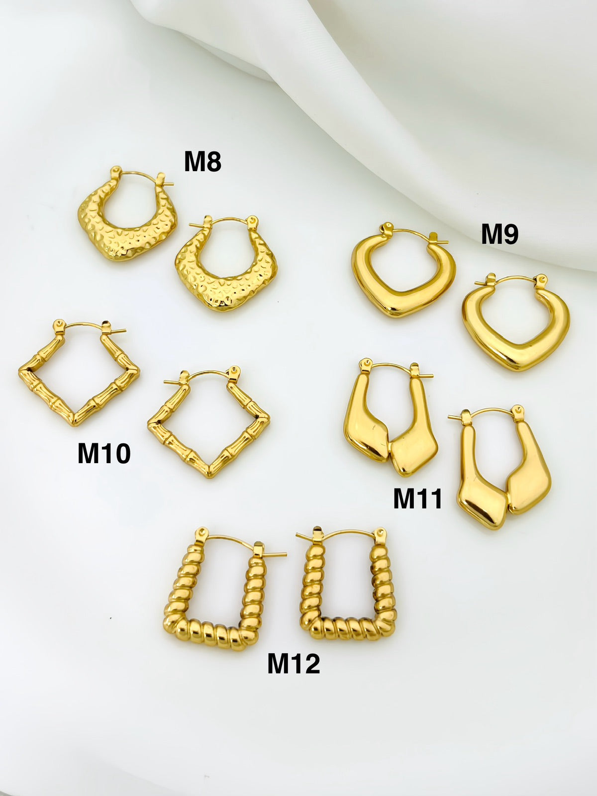 Crazy Women Bali Hoop Earrings - Style 6513097