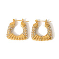 Crazy Women Bali Hoop Earrings - Style 6749053