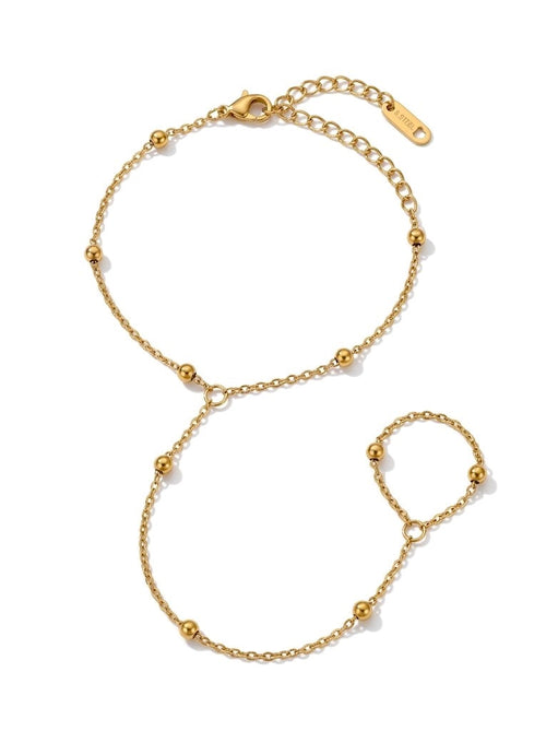 Crazy Women Anja Hand Harness Bracelet Ring - Style 6315073