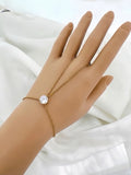 Crazy Women Anja Hand Harness Bracelet Ring - Style 7815084