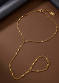 Crazy Women Anja Hand Harness Bracelet Ring - Style 8925073