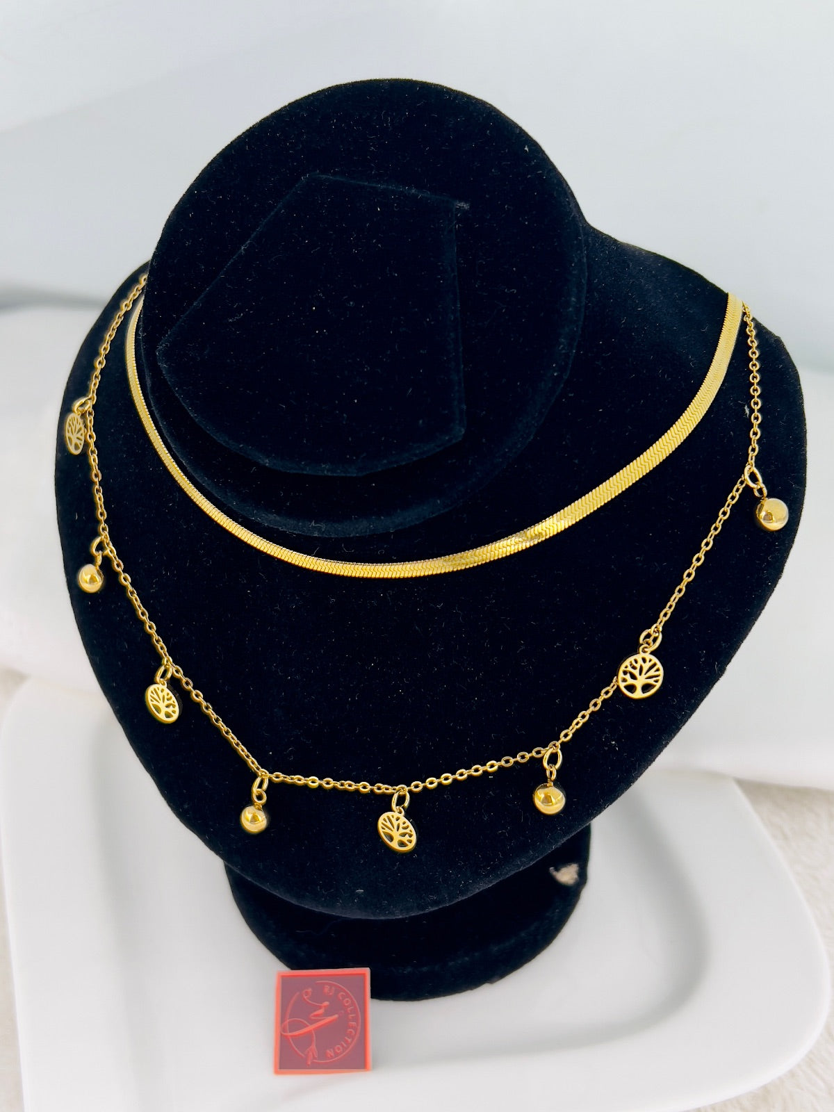 Crazy Women Double Chain Necklace - Style 4855061