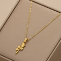 Crazy Women Locket Necklace - Style 4519073