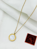 Crazy Women Locket Necklace - Style 5817042