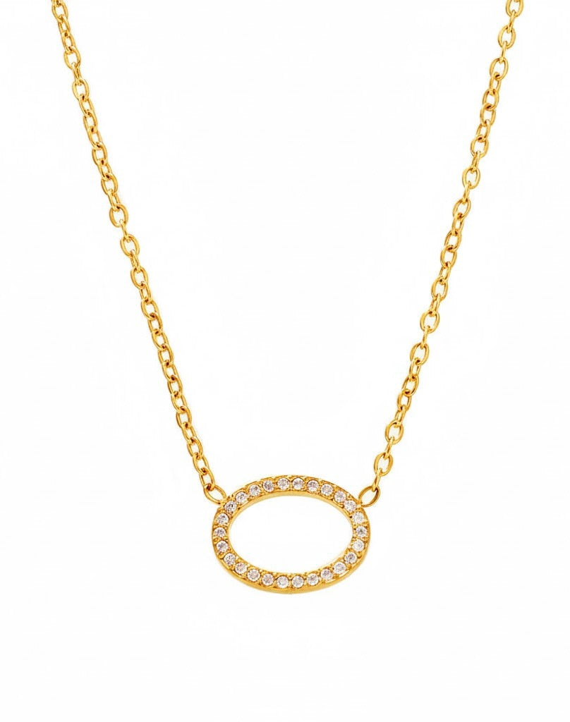 Crazy Women Locket Necklace - Style 9125074