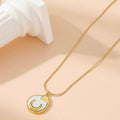 Crazy Women Locket Necklace - Style 9625064