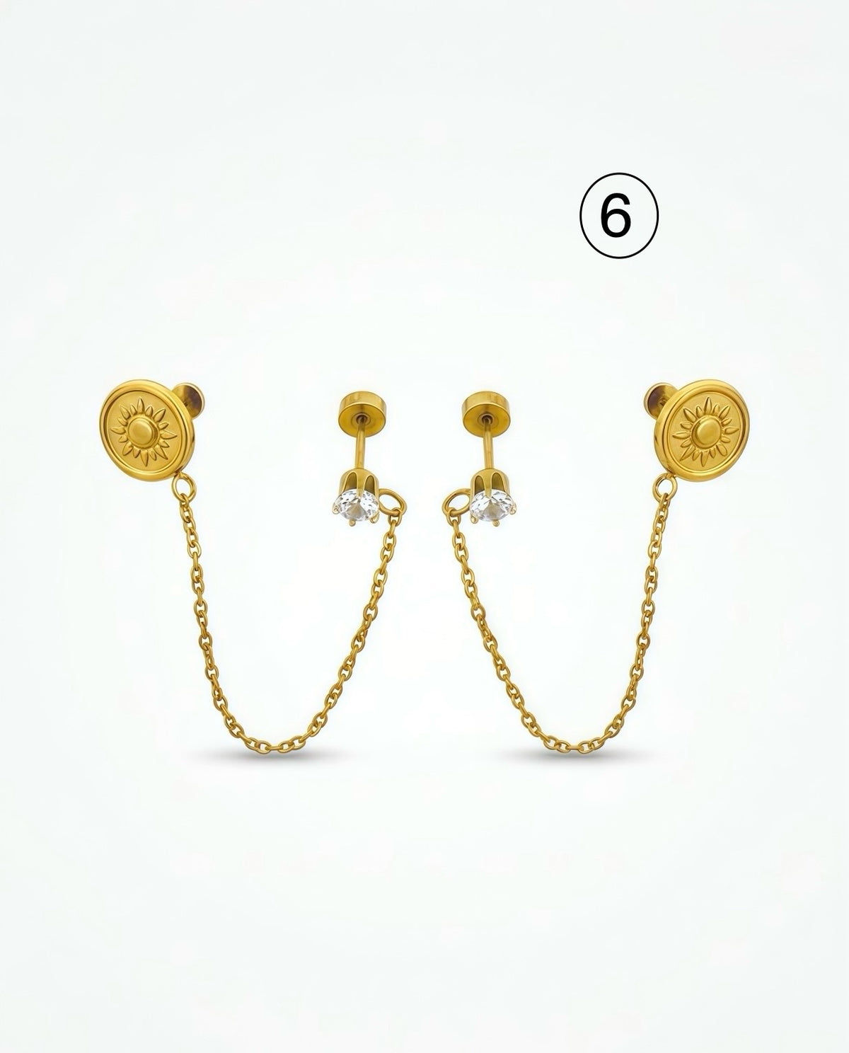 Crazy Women Nose Stud - Style 6129075