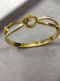 F Letter Stainless Steel bracelet