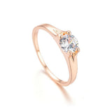 Microinlaid Zircon Couple Ring -Rose Gold 3243159 - Crazy Women is the Choice of millions