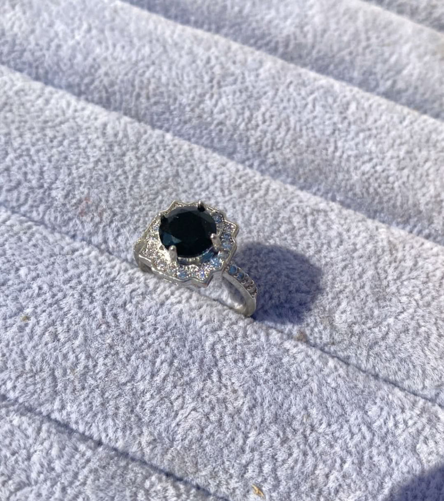 Ladies Ring  (Blue Zircon Ring) | Jewellery Shop| Jewellery Store