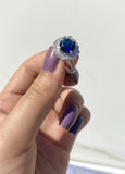 Ladies Ring  (Blue Zircon Ring) | Jewellery Shop| Jewellery Store