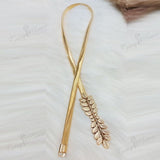 Fashion Woman Metal Belt For Dress(leaf) - 3243288 - Crazy Women is the Choice of millions