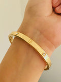 Gold Bangle