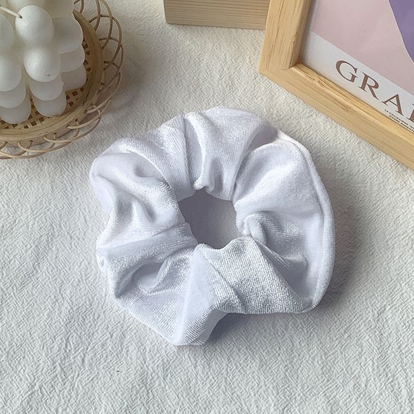 Fashion Tie Velvet Large Intestine Hair Scrunchies - 3243228.