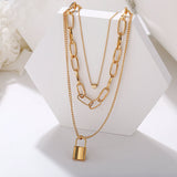 Golden Lock necklace | Jewelry Store| Jewelry Shop