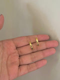 Small lv half hoops
