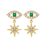 New Fashion Arrow Demon Eye Earing - 3243053 - Crazy Women is the Choice of millions