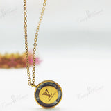LV Pendant Gold Necklace | Jewelry Online | Jewelry Store