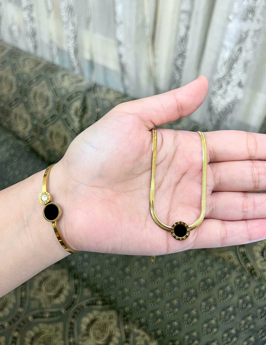 Roman Numerals Jewellery Set | Jewellery Set Pakistan