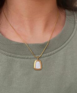 Egyptian Styled Pendant | Gold Plated Necklace Pakistan