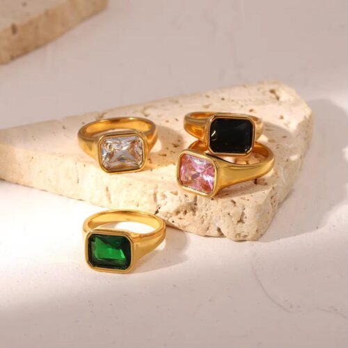 Colored Zircon Ring - Buy Online Pakistan | Crazy Women