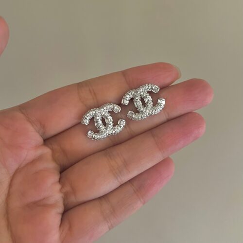 DIAMANT'E SILVER PLATED STUDS - Buy Online Pakistan | Crazy Women